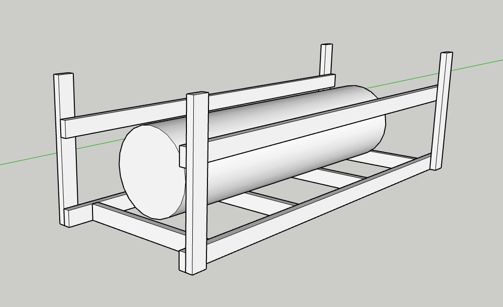 Sketchup Mill Diagram